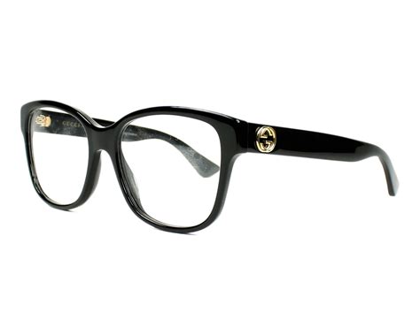 gucci black glasses frames|Gucci glasses frames clear.